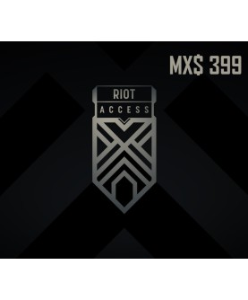 Riot Access 399 MX$ Code Region: MEXICO Key 